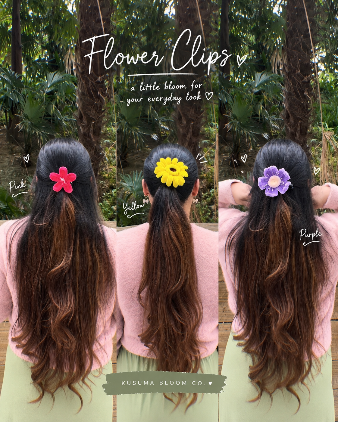 Bloom Clips ♡
